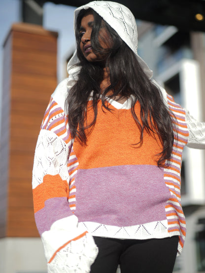 Long Sleeve Hooded Sweater